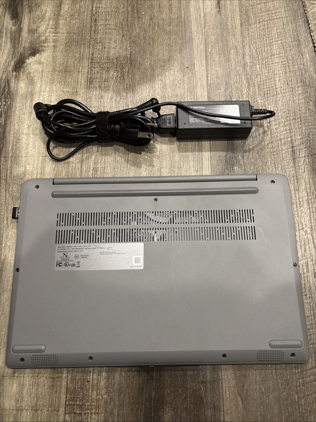 Lenovo IdeaPad 1 14IGL05 (specifically model 81VU00D3US)