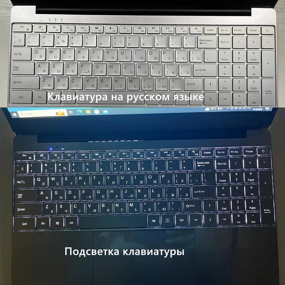 otebook 15.6 inch Laptop Windows 11 10 Pro 1920*1080 Cheap Portable Intel Laptop