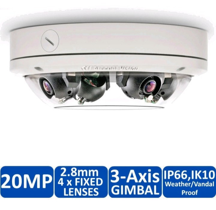 Arecont Vision AV20275DN-28 SurroundVideo Omni G2 – 20MP