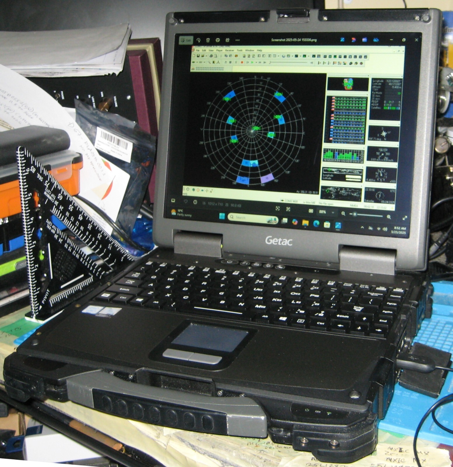 Getac B300-G7 Toughbook, i5-8250U@1.6ghz,1tB SSD,16Gb RAM, Fully Custom uBlx GPS