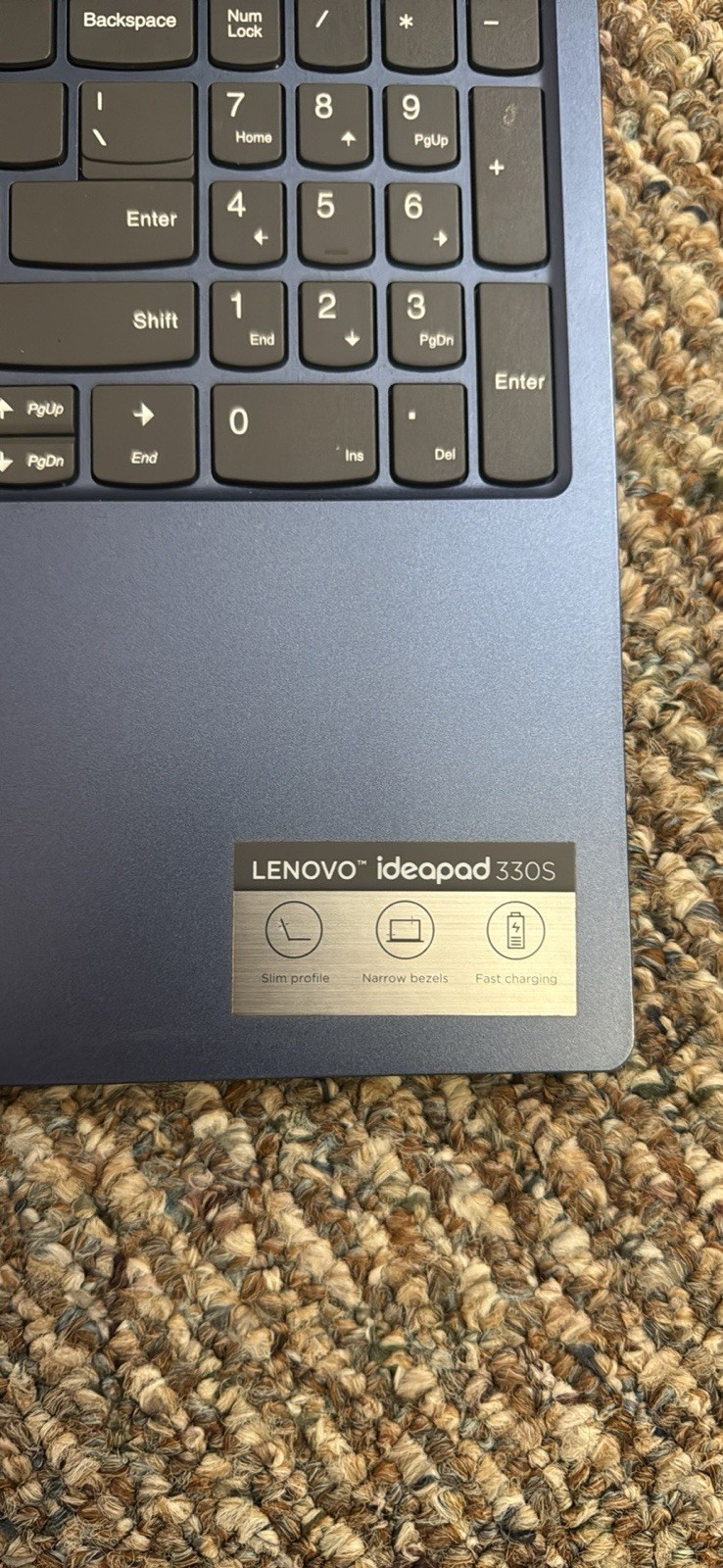 Lenovo IdeaPad 330S-15IKB 15.6″ Laptop Intel Core i3 8th Gen Windows Blue