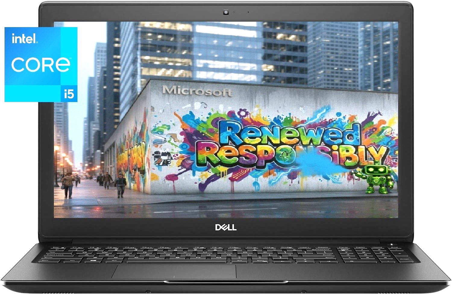 OVERSTOCK~ 15.6″ Dell Latitude Laptop: Intel i5 (8GB RAM, 256GB SSD) Win 11 Pro!