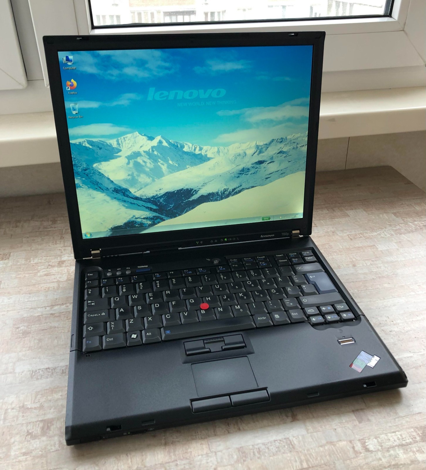 Lenovo Thinkpad T60 Laptop Fresh Install 32 Bit XP, Office2010 3GB GdBatWkGr8 3