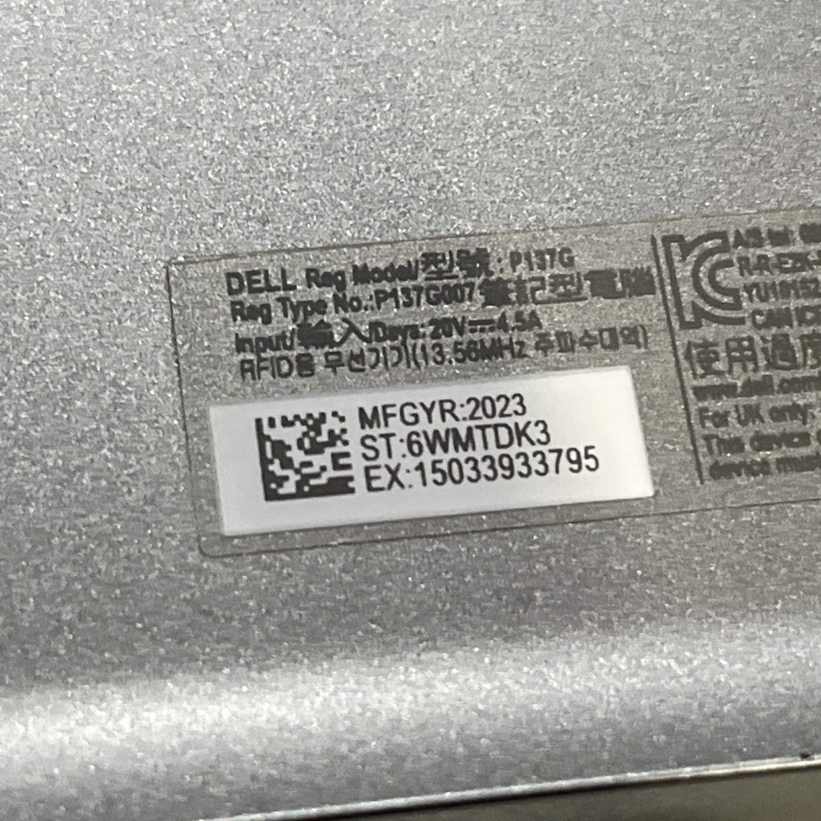 DELL PRECISION 3470 INTEL CORE I5-1250P 16GB RAM NO HD –
