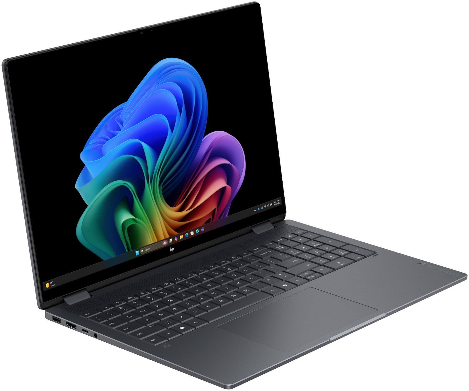 HP – OmniBook X Flip 2-in-1 – 16″ 2K OLED Touchscreen Laptop – Intel Core Ult…