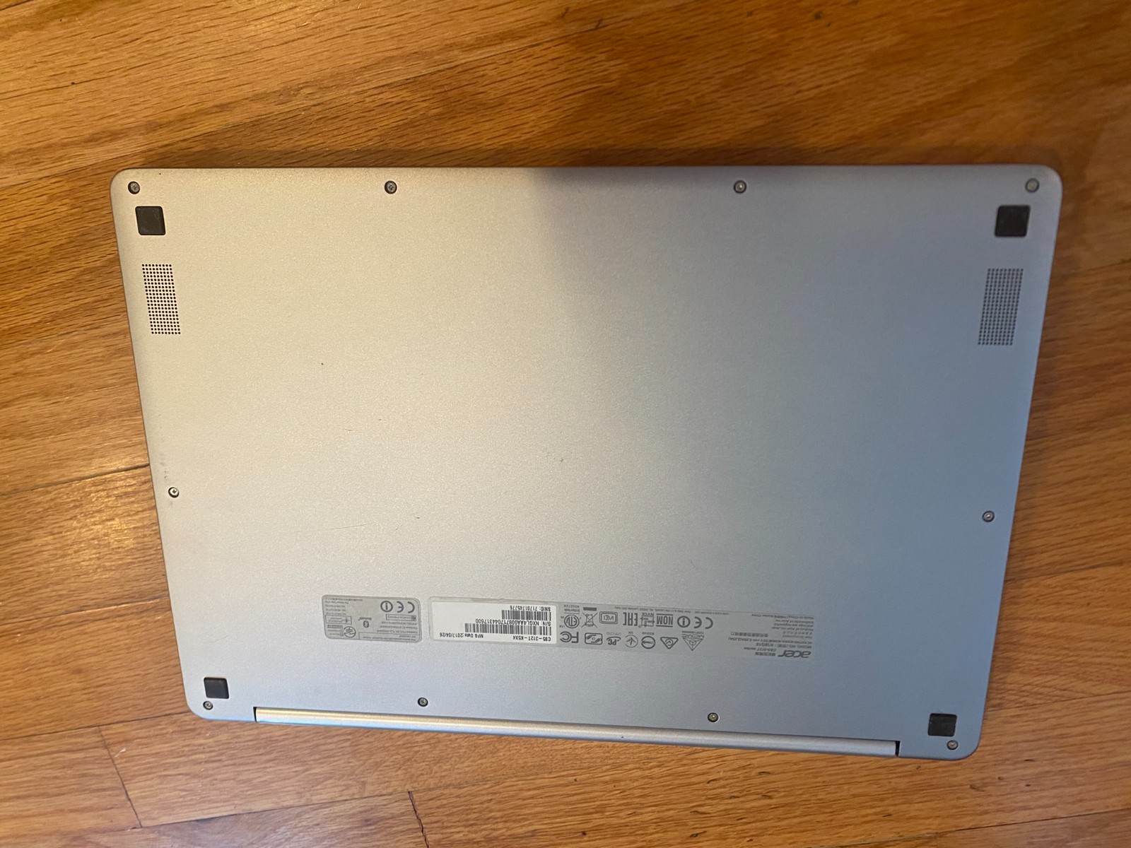 acer laptop chromebook N16Q10 cb5-312T 1