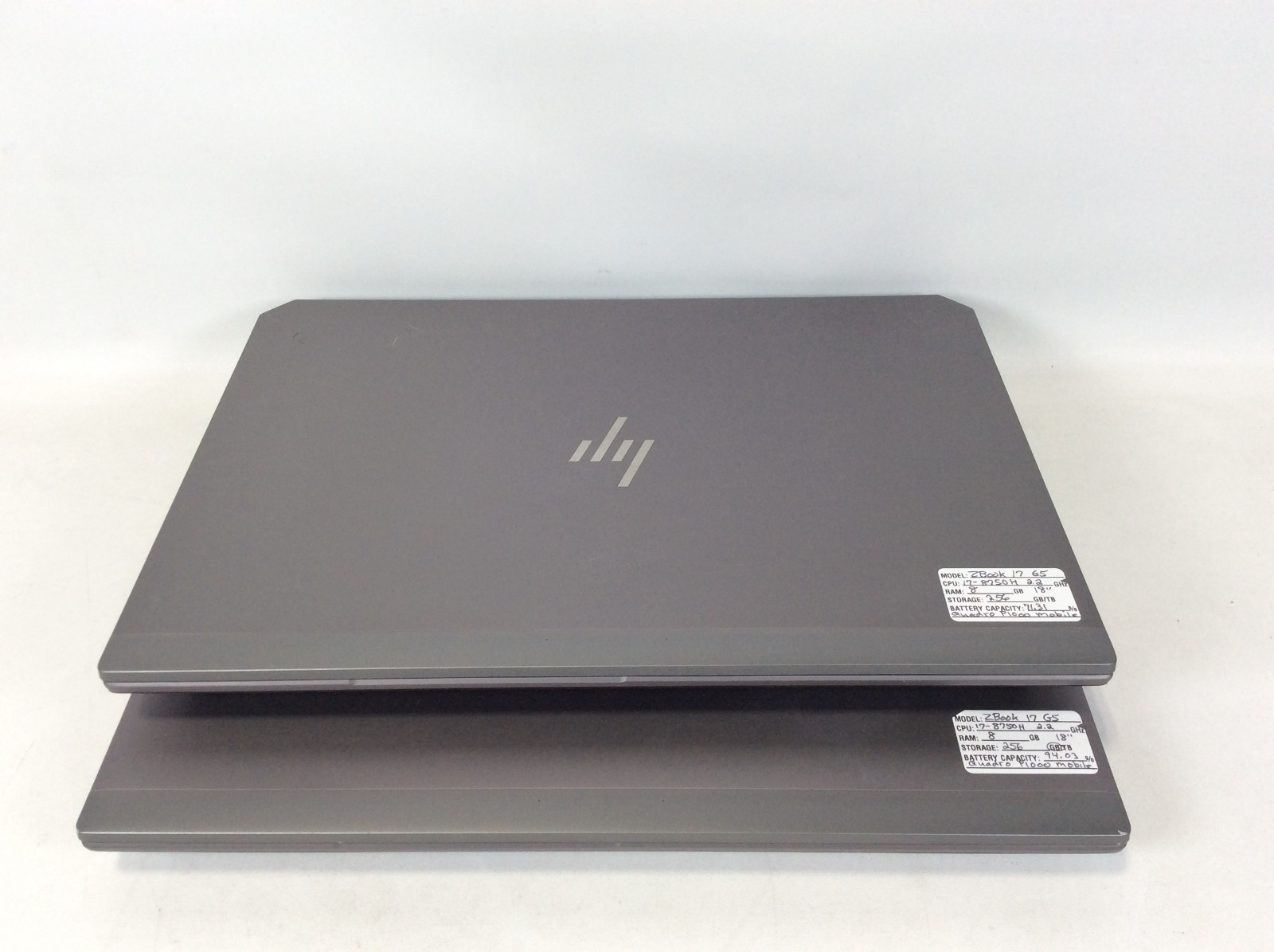 HP ZBook 17 G5 i7-8750H 2.20GHz 8GB 256GB NVMe 17″ FHD Quadro P1000 Battery Good