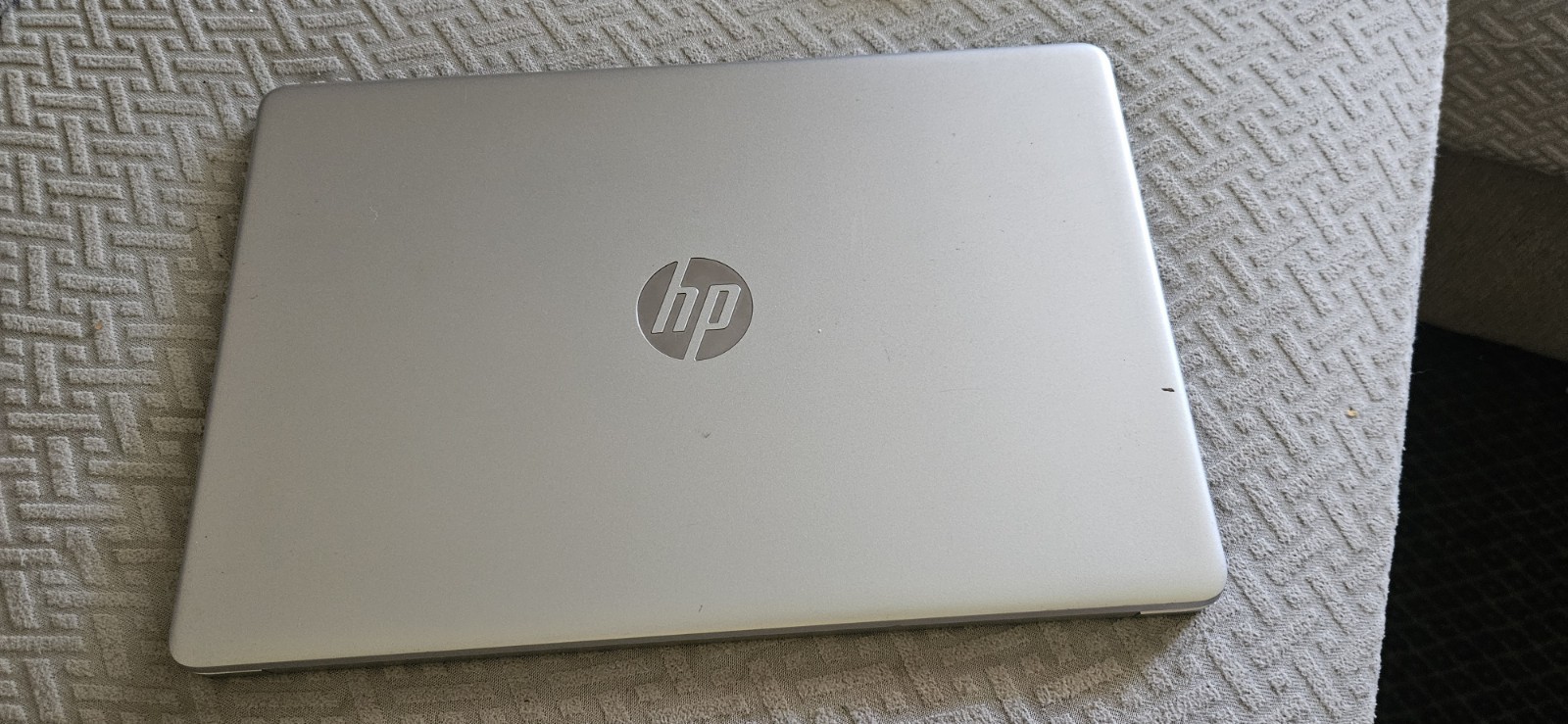 This HP 15-inch laptop sleek natural silver finish Mod.# 15-dy1024wm