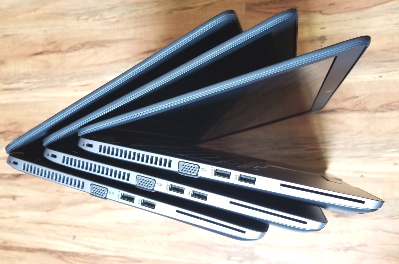 Lot 3 HP EliteBook 850 G2 i7-5600U 2.6 GHz 8GB RAM 128GB SSD Batt 15.6″ NO AC|OS