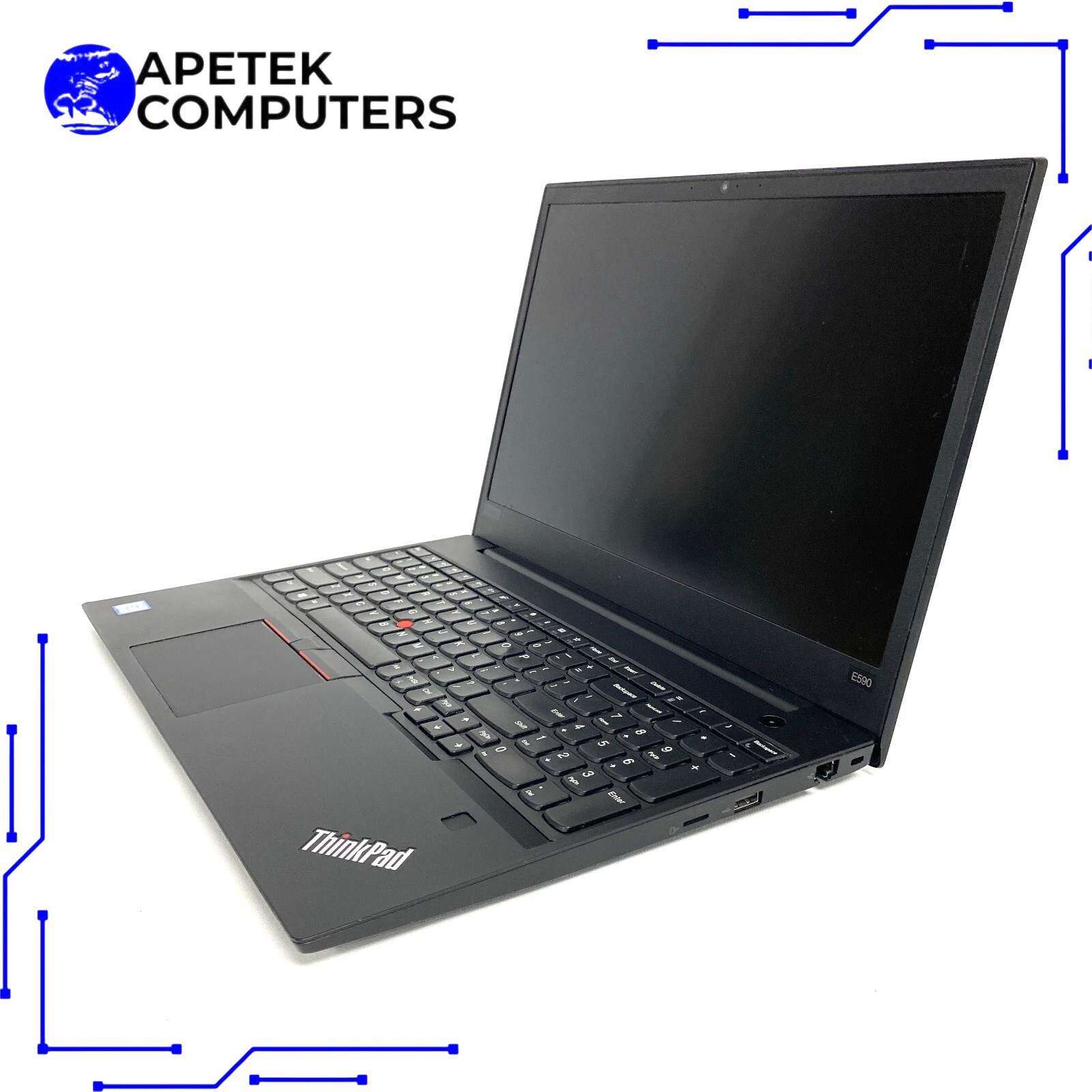 Lenovo ThinkPad E590 1.6 GHz i5-8265U 8GB RAM 256GB NVME 500 GB HD Win 11