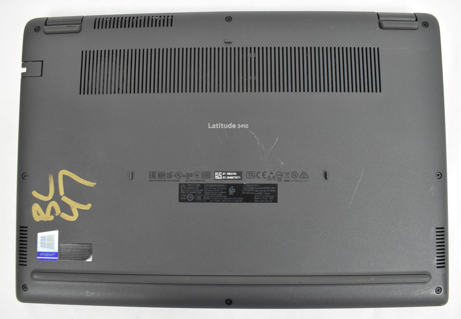 Dell Latitude 3410 Laptop i5-10210U 1.6GHz 16GB 256GB SSD No OS 14″ *See Detail*