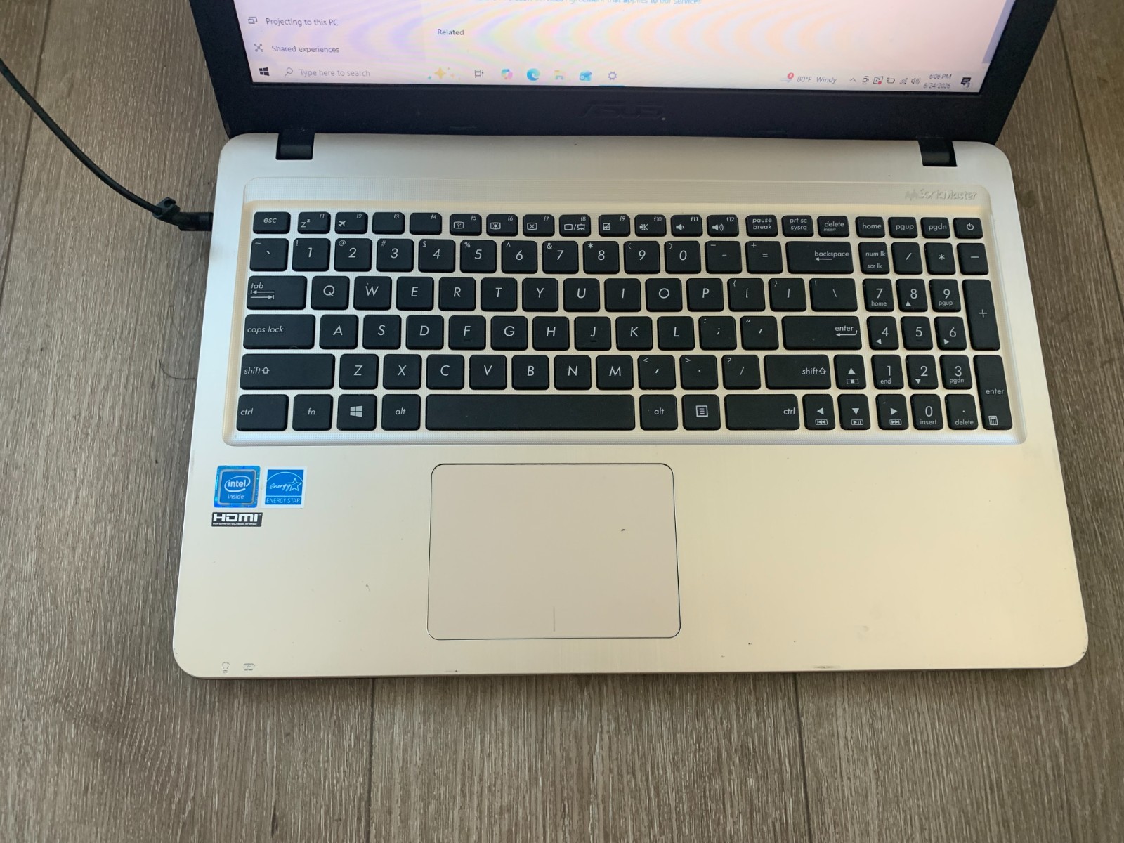 ASUS X540S-SCL0205N 15.6″ Intel Celeron N3050 1.60GHz 4GB RAM 500GB HDD Win 10