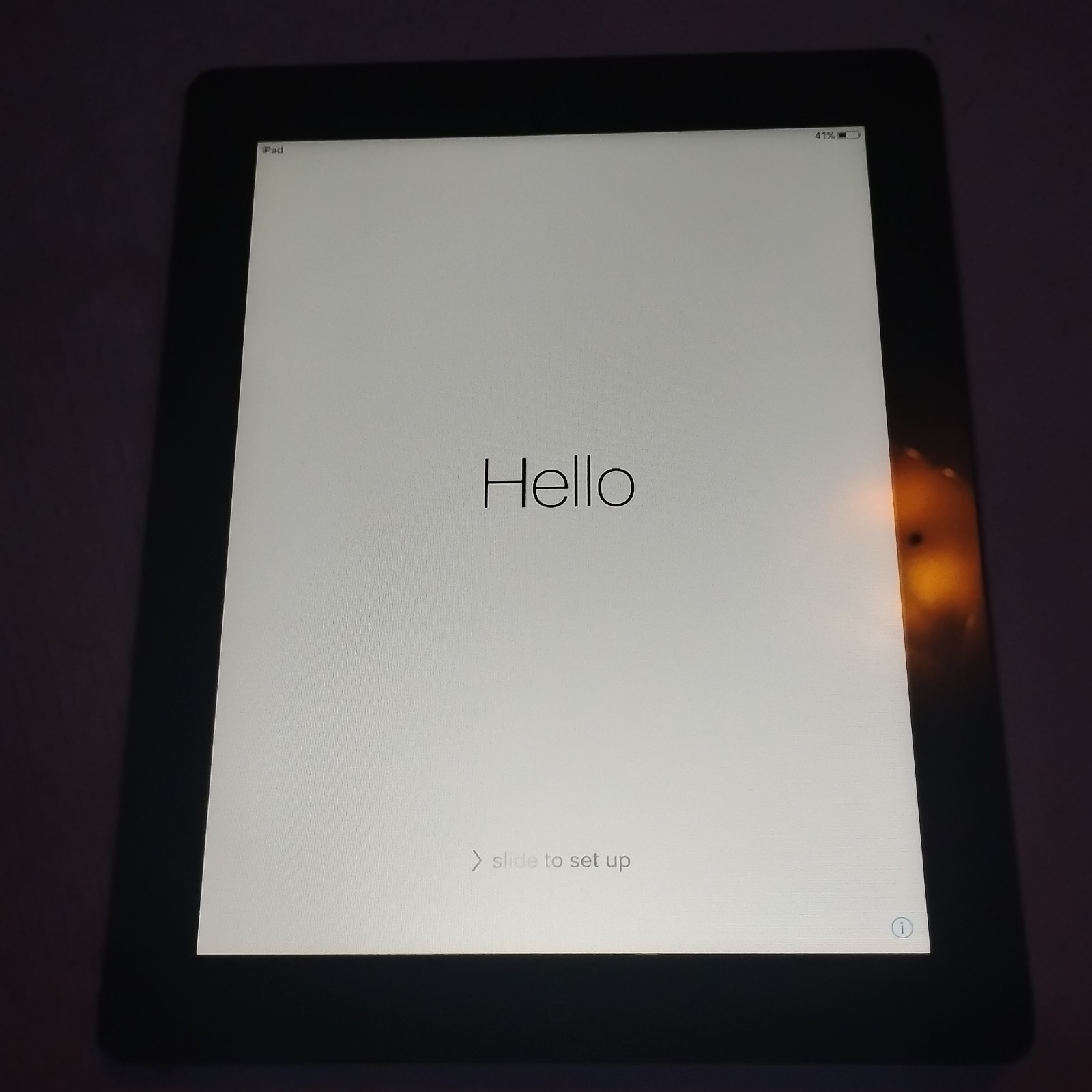 Apple iPad Air 4th Generation 16GB Wi-Fi Tablet 9.7 In. Silver, Mint Condition