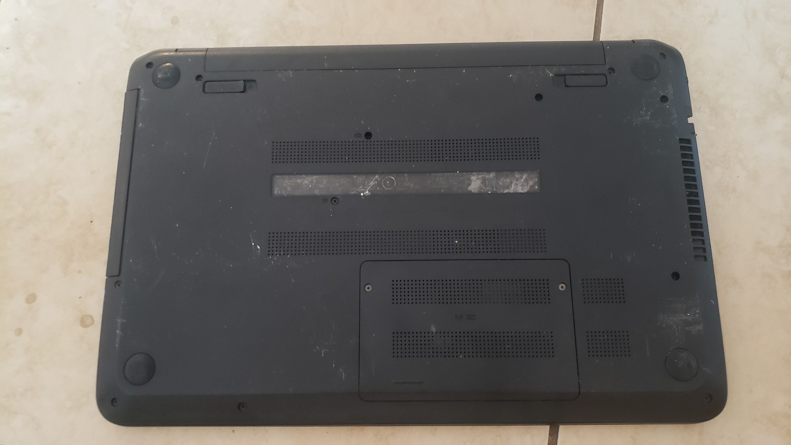 BROKEN 500gb HP 15 Notebook RTL8188EE Black Laptop with touch screen AS IS *READ