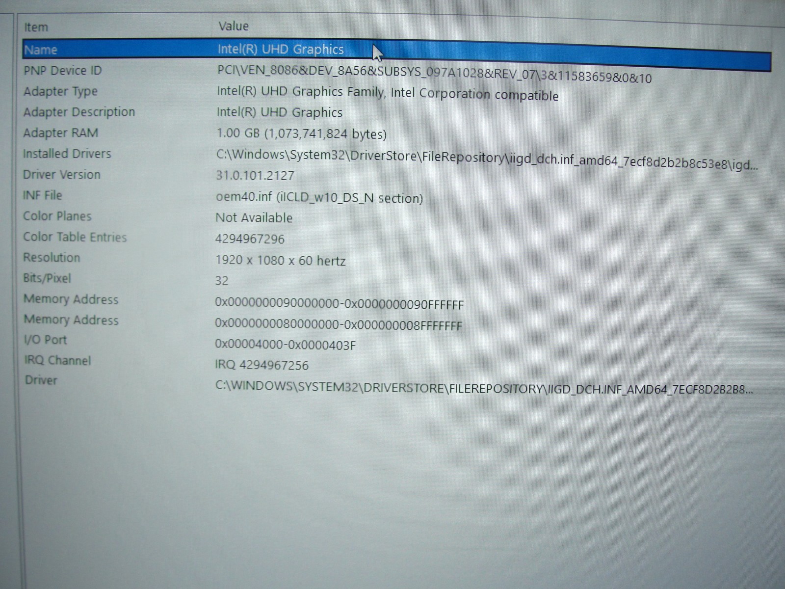 Dell Inspiron 3793 17″FHD Intel Core i3-1005G1 1.2GHz 8GB RAM 512GB SSD/1TB HDD