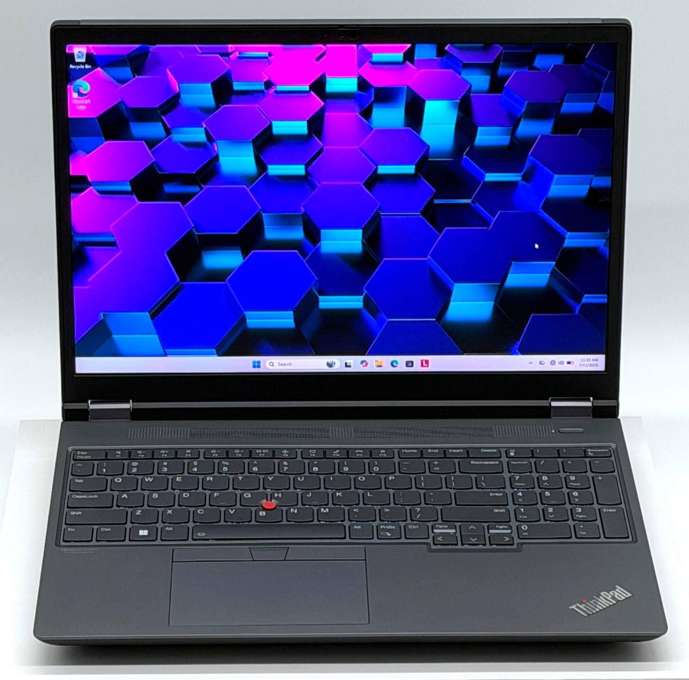 Lenovo Thinkpad P16, 3840×2400 WQUXGA, 32GB DDR5, 1TB SSD, RTX, 100% BATTERY!