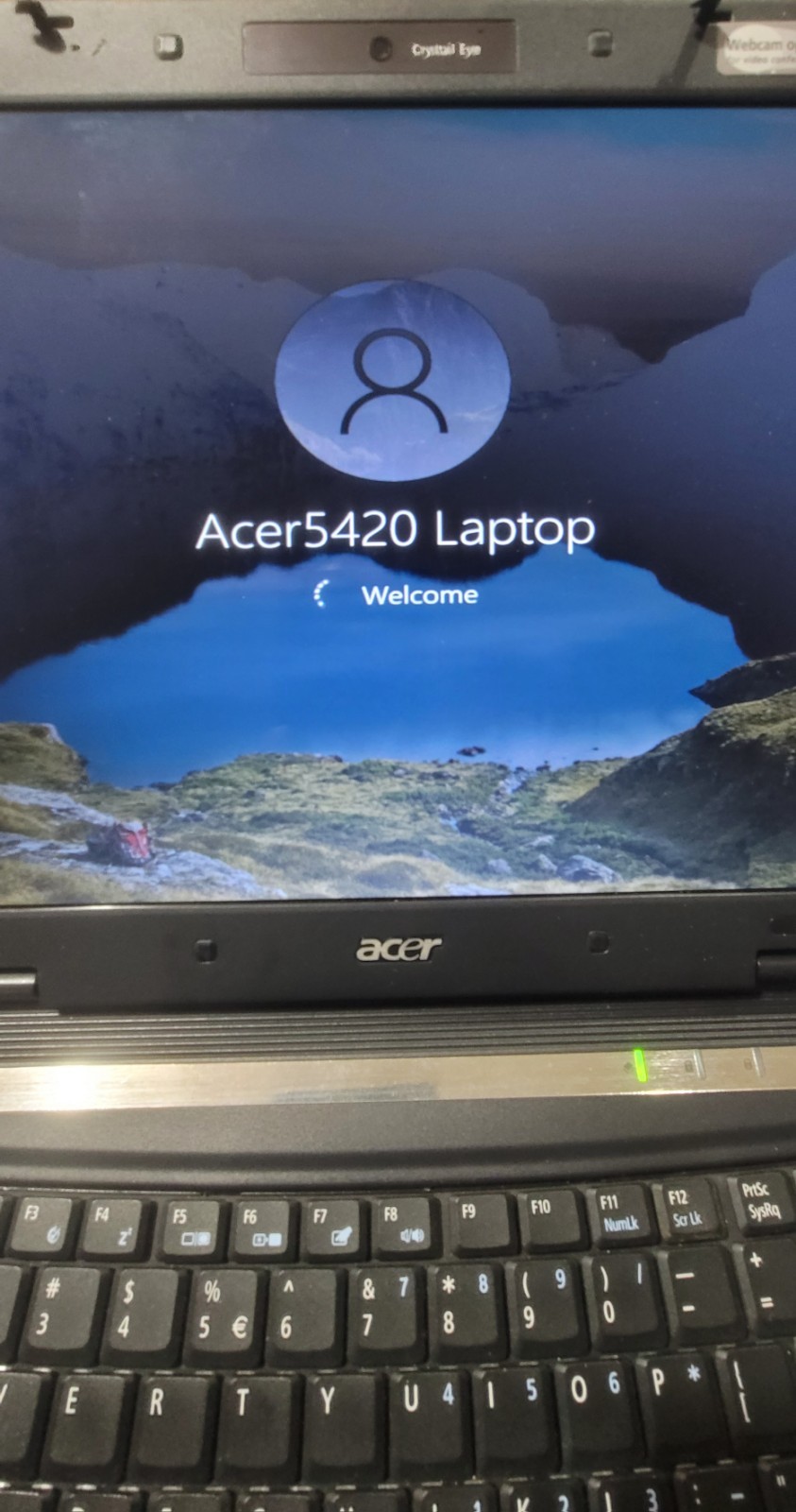 Used Acer Extensa 5420, With Windows 10 Home