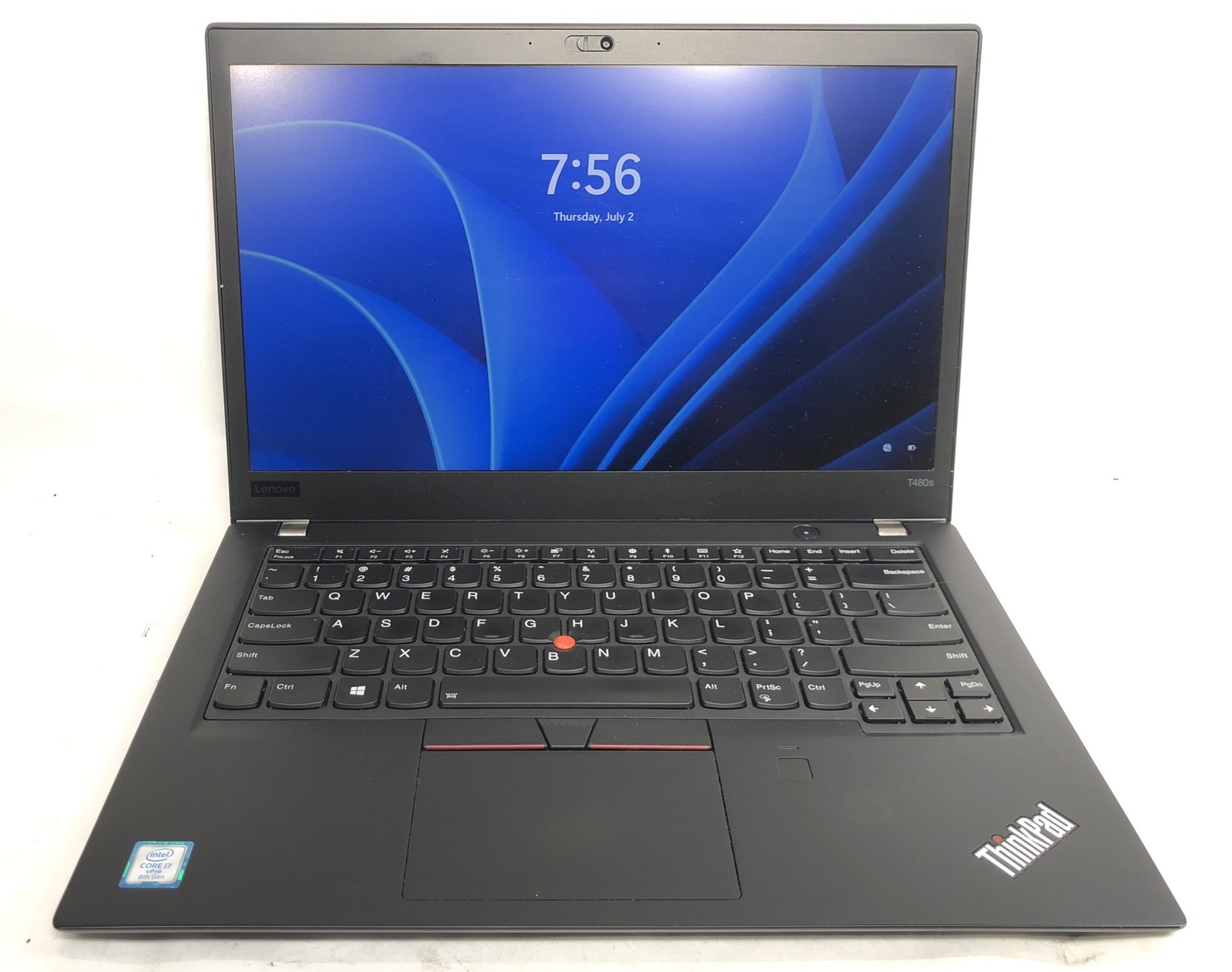 Lenovo Thinkpad T480s, Intel Core i7-8650U @1.90 GHz, 16 GB RAM 500 GB SSD, W11
