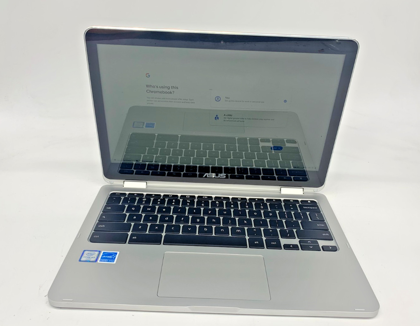 ASUS CHROMEBOOK FLIP C302C 12.5” M3-6Y30 900MHZ 64GB SSD 4GB DDR4 SILVER/FAIR