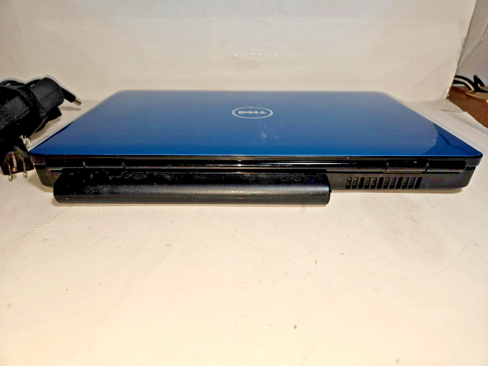 💙 Dell Inspiron 1545 Blue Core2Duo 4GB 160GB Win10 OEM Charger Free Ship NICE!
