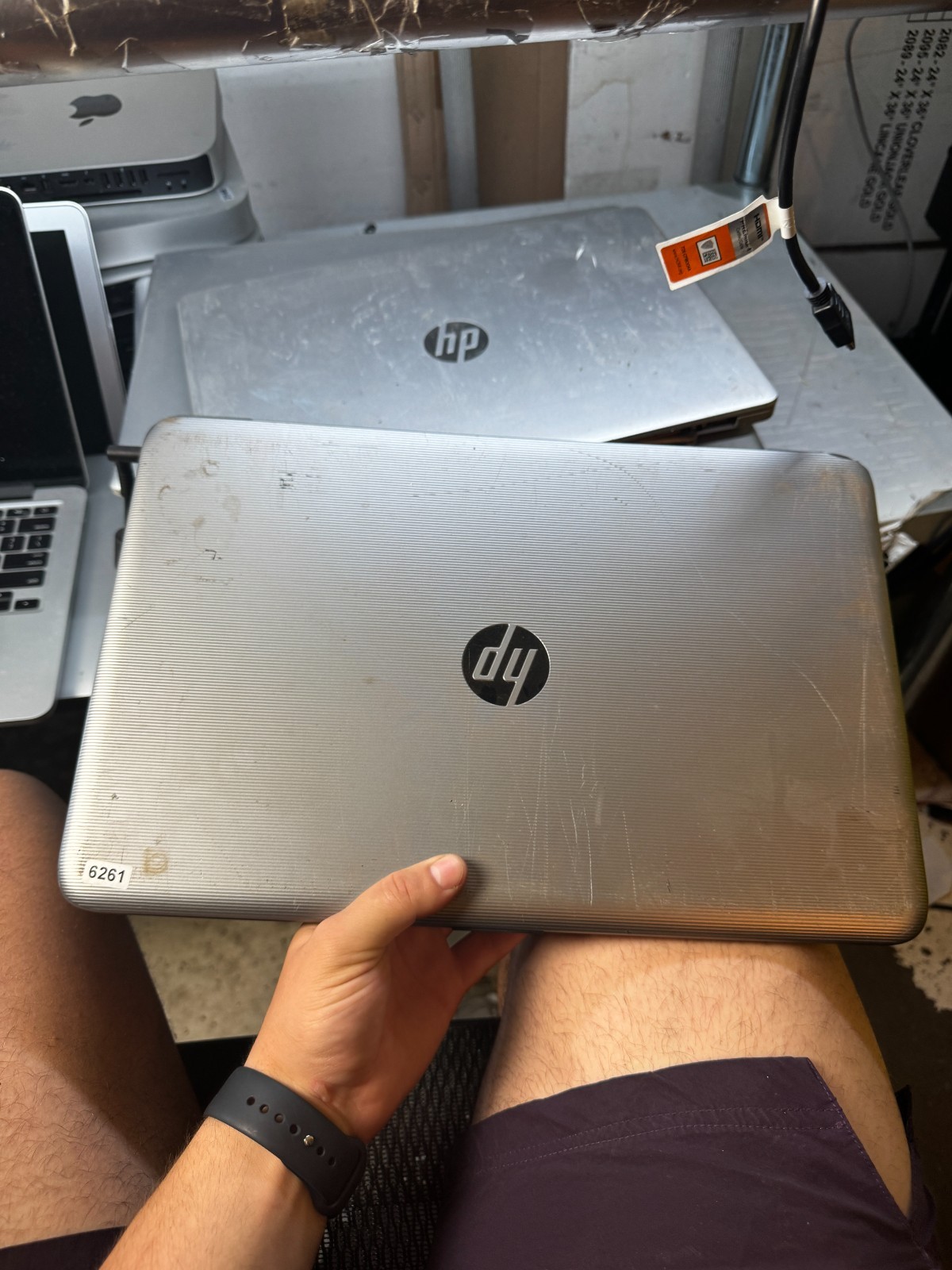 HP 15-dw300 Core I3-6100U 8GB RAM Laptop For Parts/Repair #6261