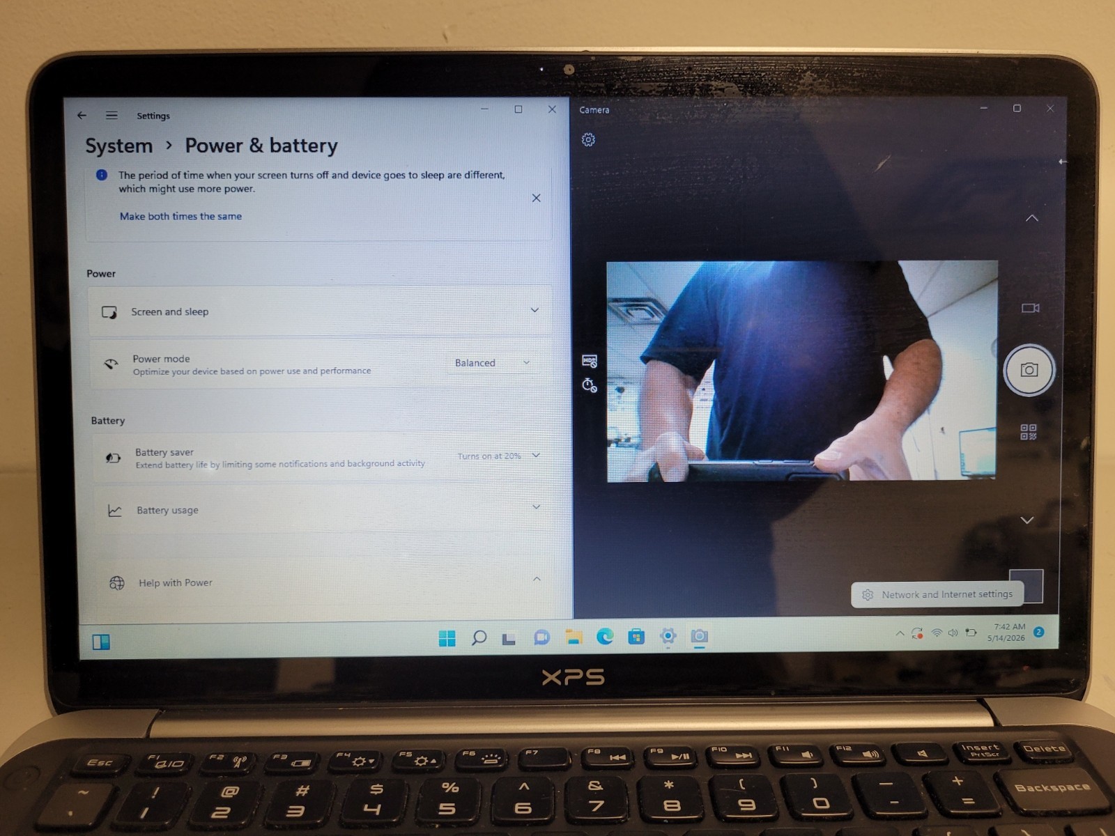 Dell xps L321x 13″ i7-2637m 1.7gh 4gb onboard ram 256gb ssd w11p charger 9TGVCT1