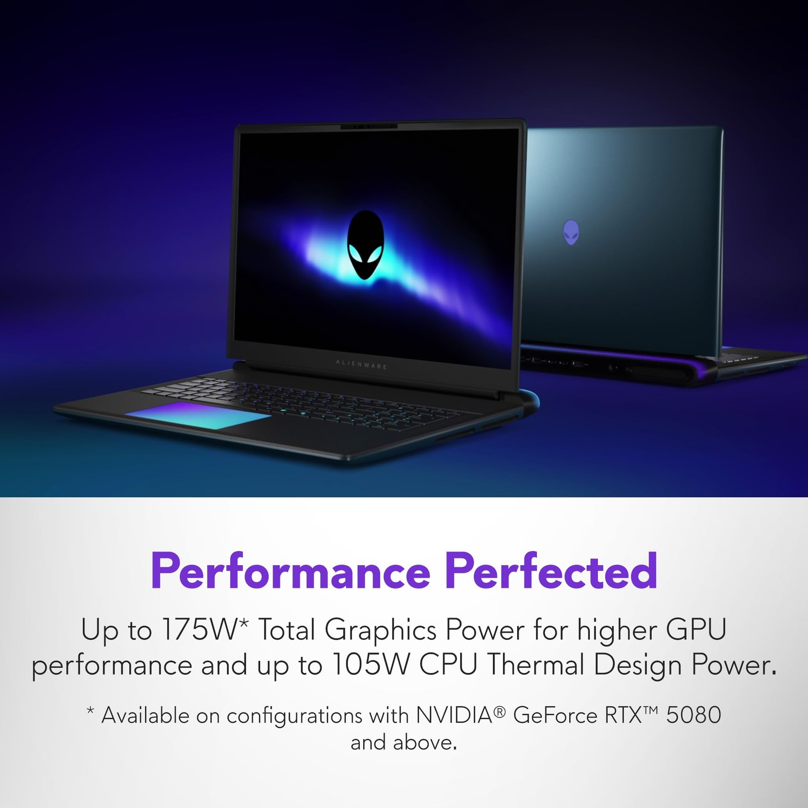 Alienware 18 Area-51 Gaming Laptop AA18250-18.0″ WQXGA 300Hz 3ms Display, Intel