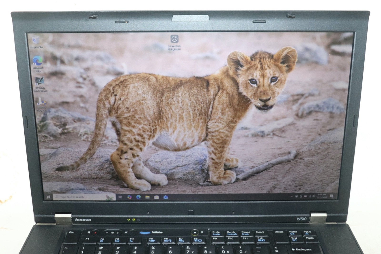 Lenovo ThinkPad W510|Core i7@1.60 GHz|8GB RAM 1TBHDD|WIN 10.PROF|NVIDI|WiFi