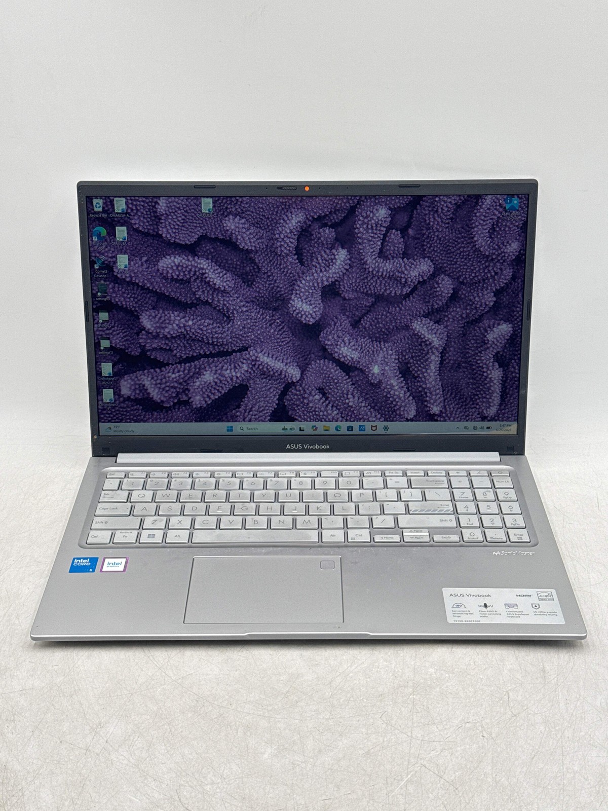 ASUS Vivobook 15 F1504V 15.6″ Intel Core 5 120U 16GB RAM 512GB SSD Laptop