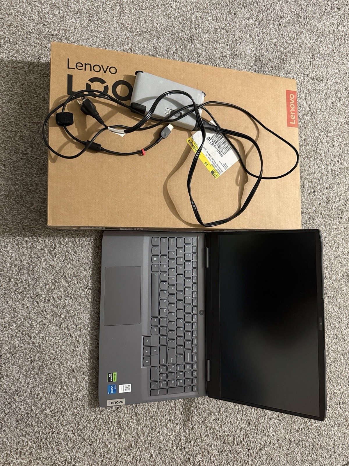 Lenovo LOQ 15IRH8 Intel i5 RTX 3050 8GB 1TB SSD 15.6″ Win11 Storm Grey