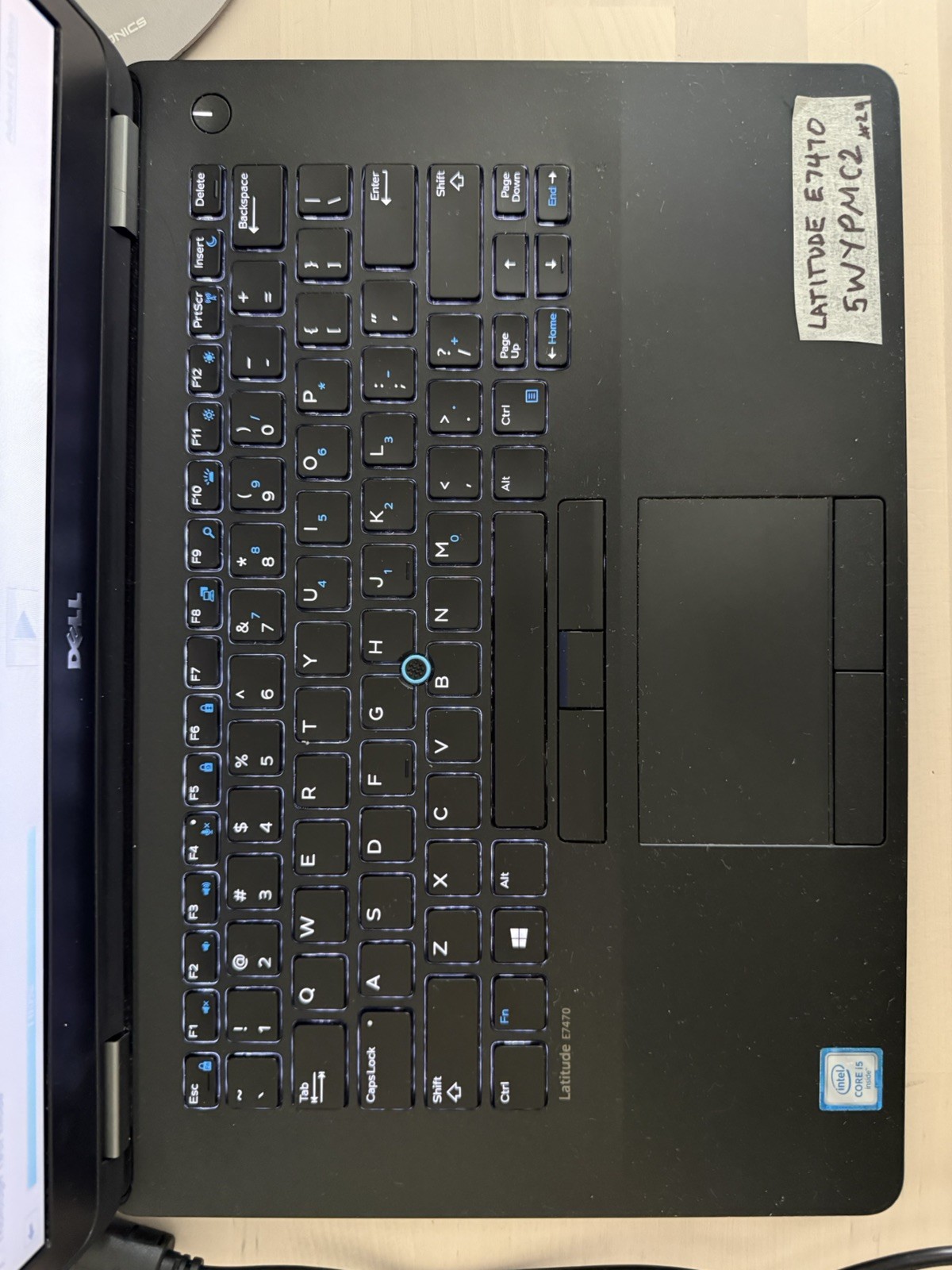 Dell Latitude E7470 Laptop Intel Core i5 6th Gen No HD/OS/AC Adapter