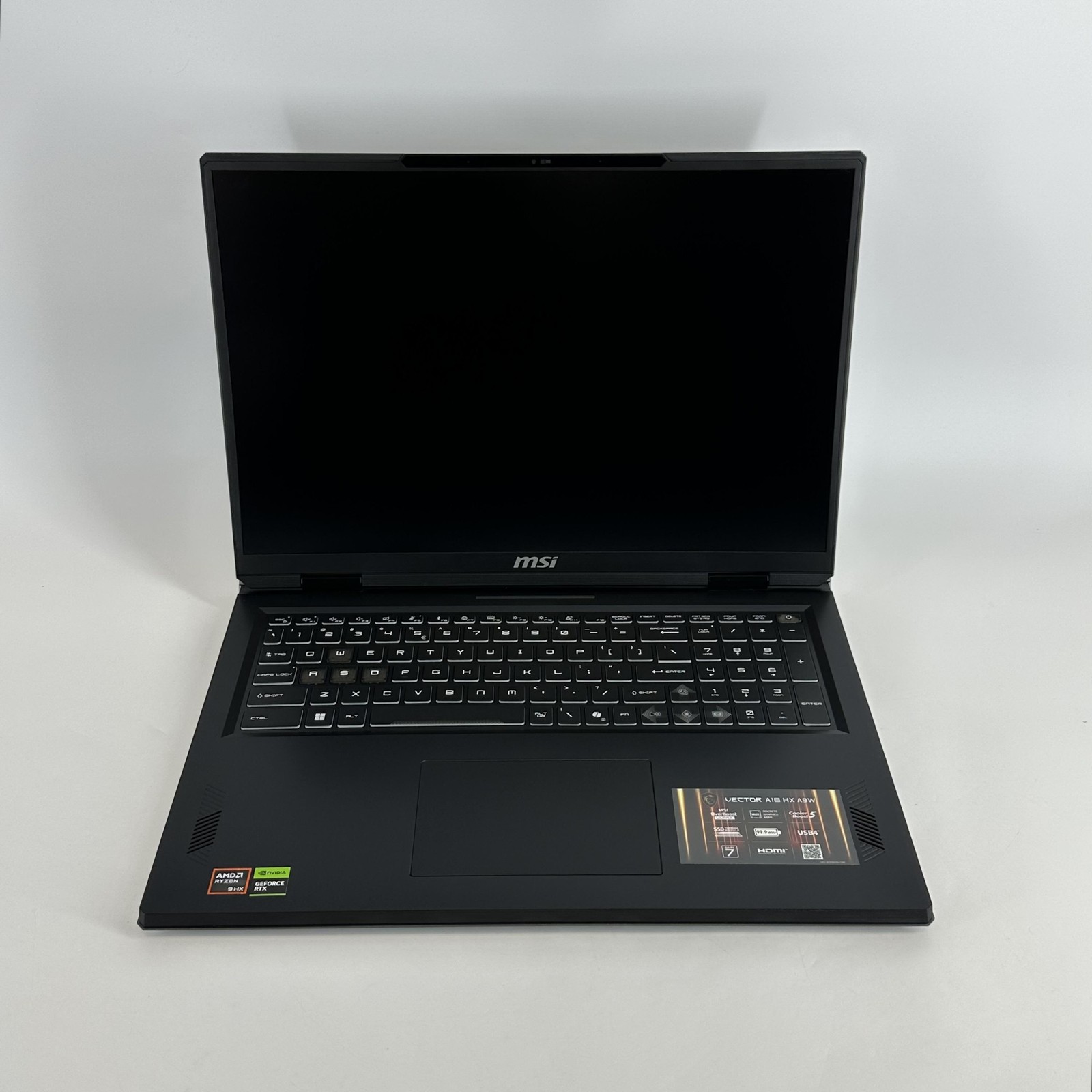MSI Vector A18 HX 18 QHD+ 240Hz 2.5 GHz Ryzen 9 9955HX 32GB 1TB SSD RTX 5080