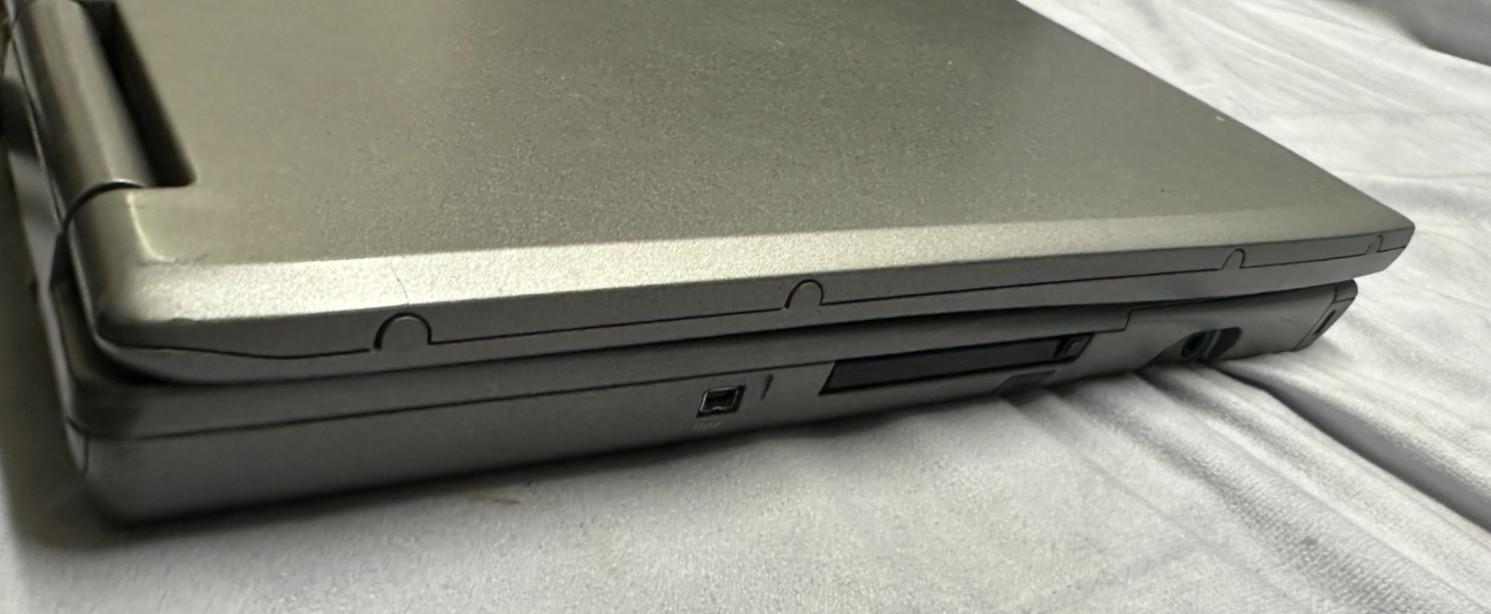 Vintage Dell Latitude D505 Laptop Windows XP – 1.49GHz,512MB of RAM-used/works