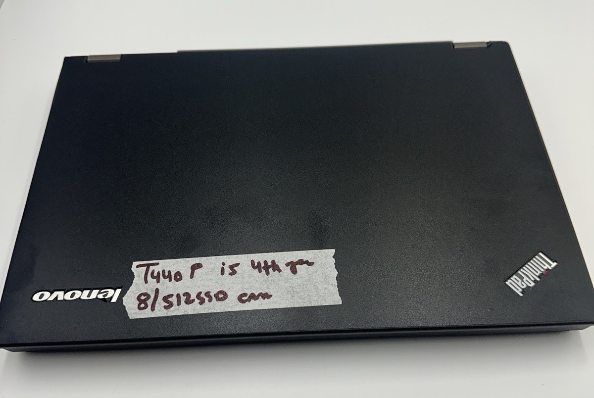 Lenovo ThinkPad T440p Core i5 4th Gen 8gbRAM 512GB SSD Win 10 Pro
