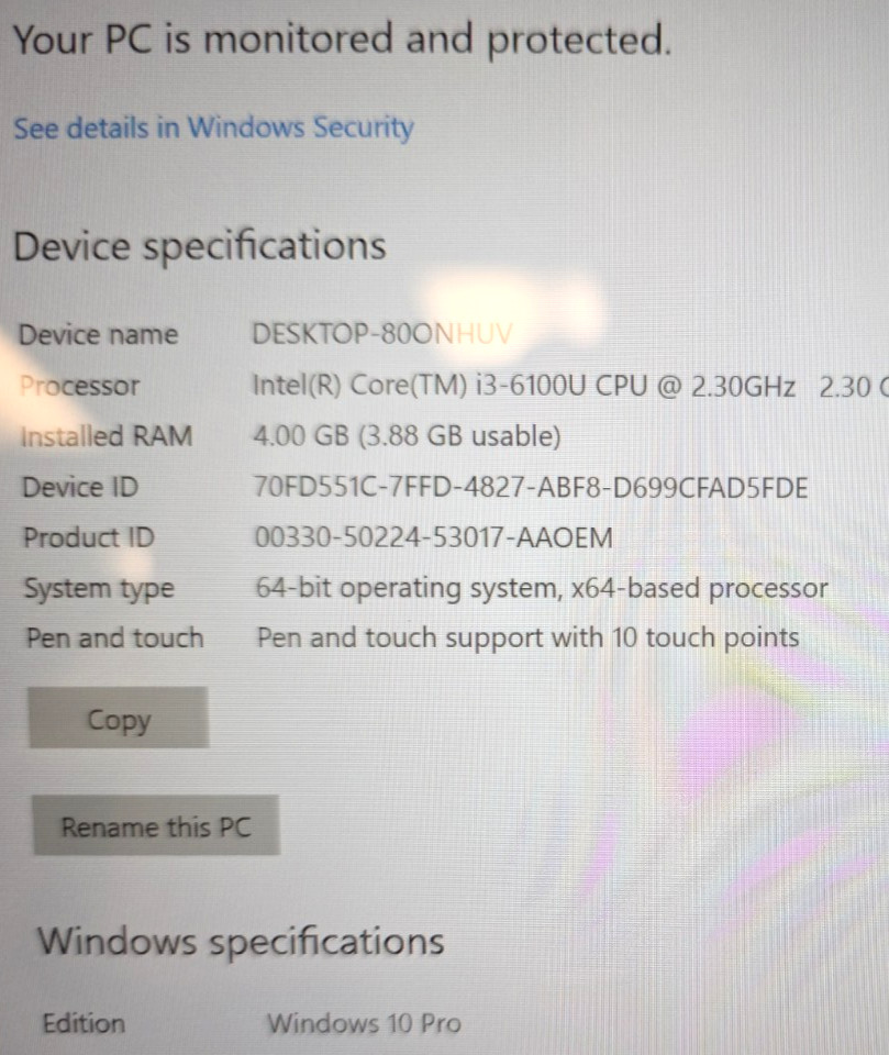 Acer Switch Alpha 12| Intel Core i3-6100U| 4GB RAM| 128GB SSD| Win 10 Pro #2