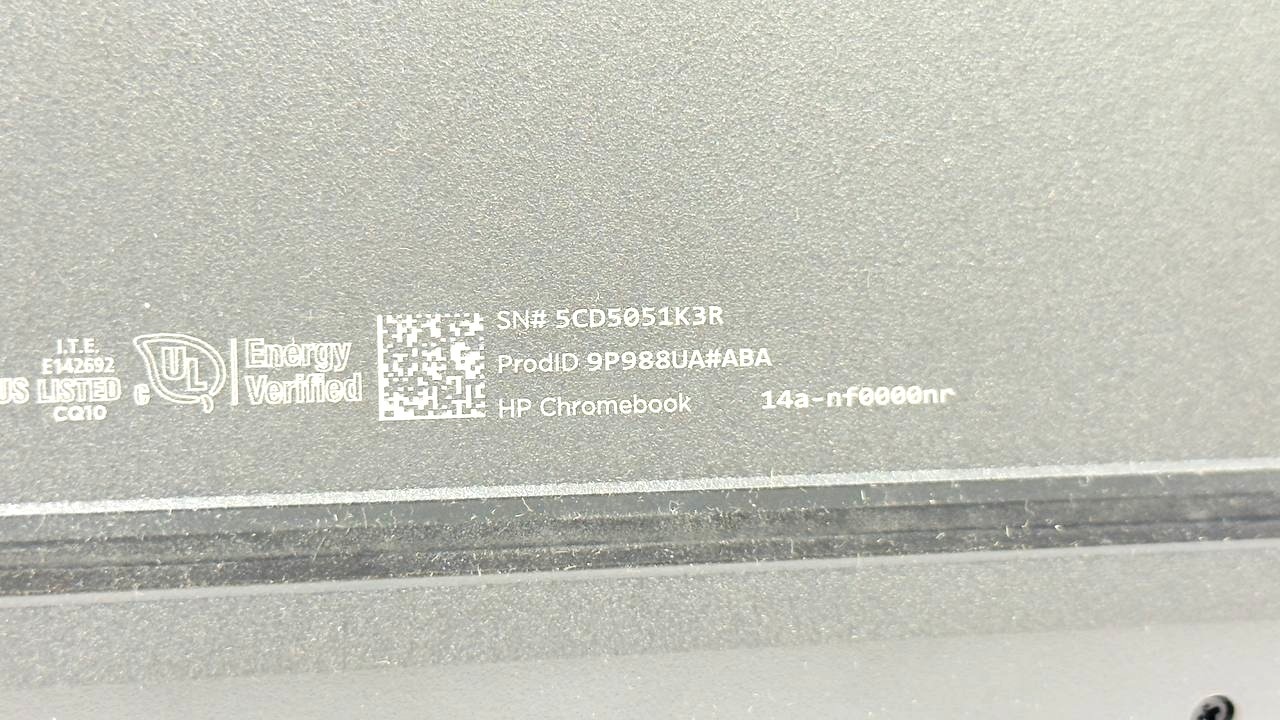 HP Chromebook 14″ HD Display Intel N100 64GB ChromeOS – AS IS – 9P988UA