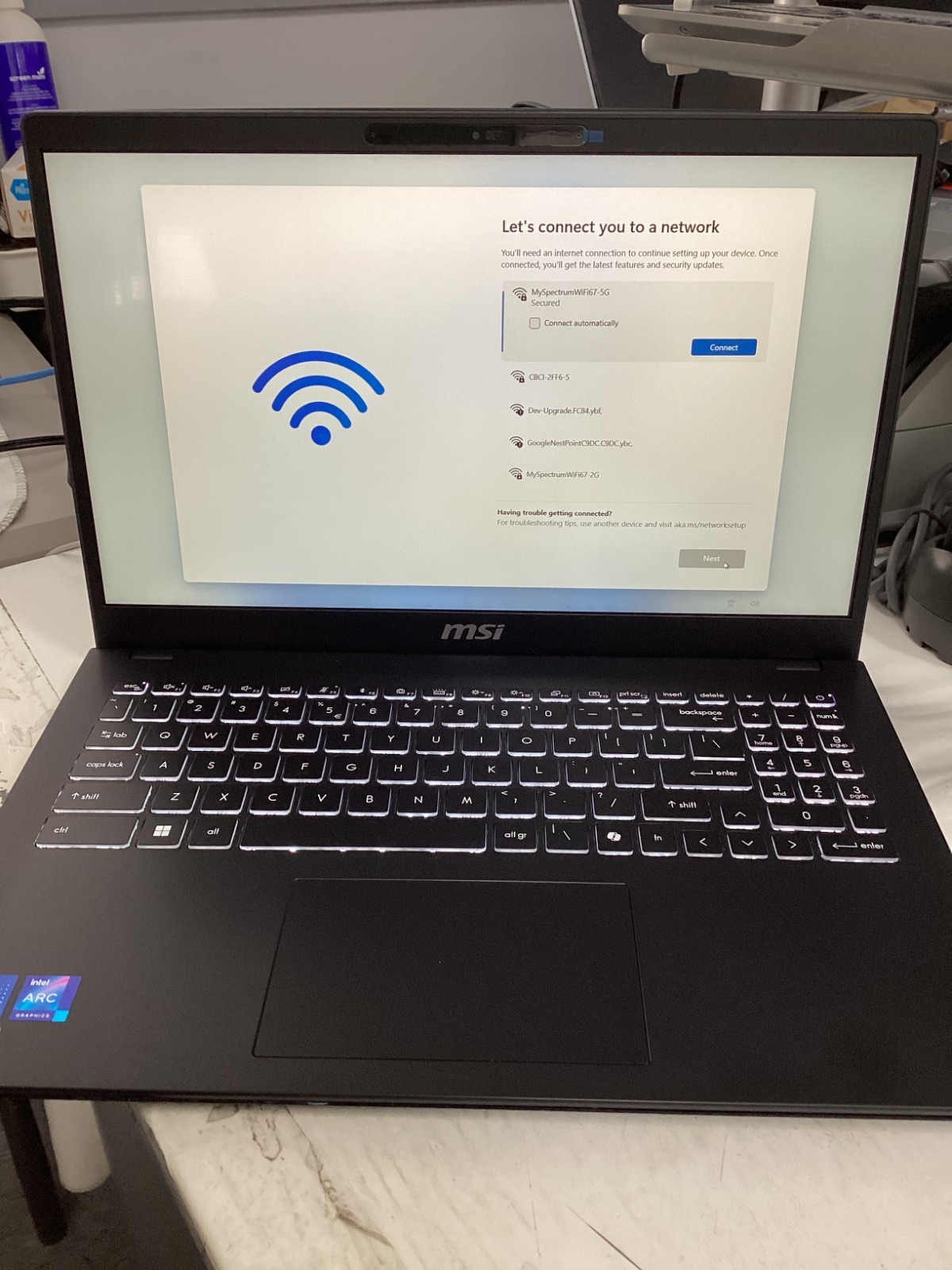 MSI Modern 15.6″ Touchscreen Laptop Intel Ultra 9-185H 64GB 2TB SSD Win 11 Pro