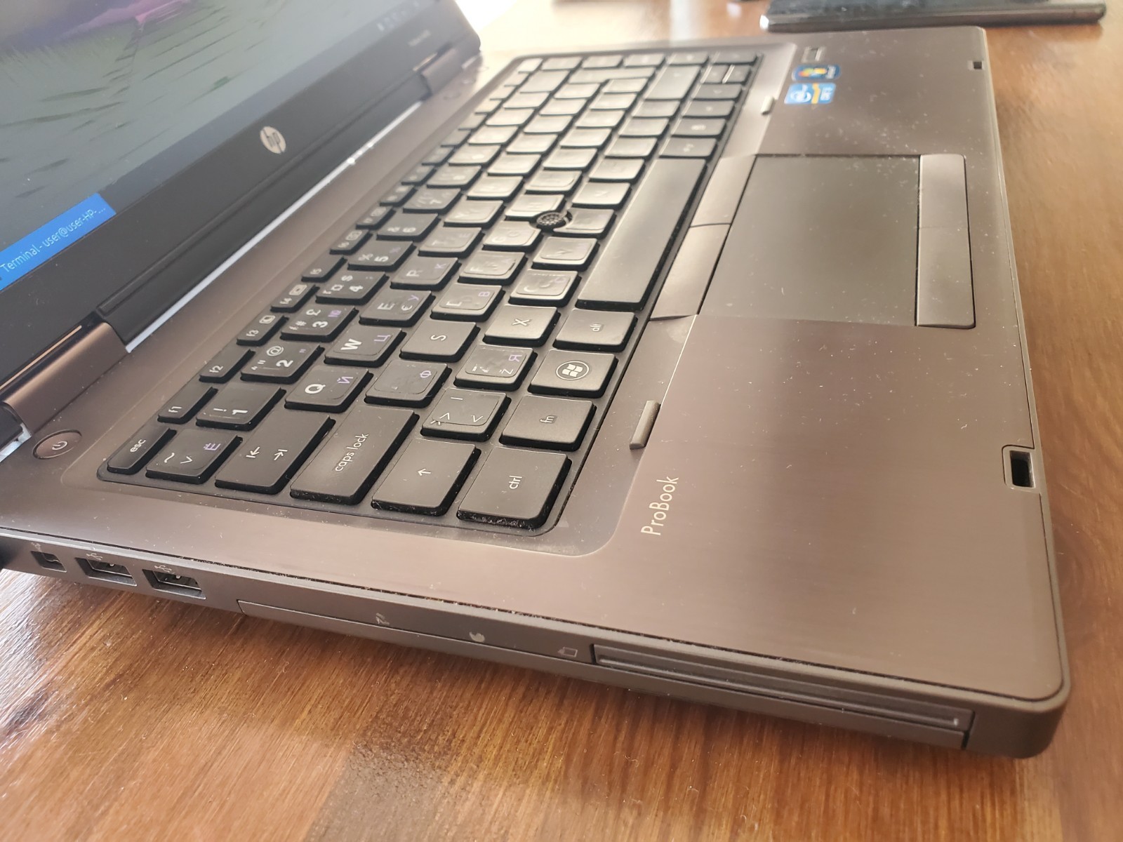 HP Probook 6460b Laptop – i3-2310M, 64gb SSD, 8gb RAM.