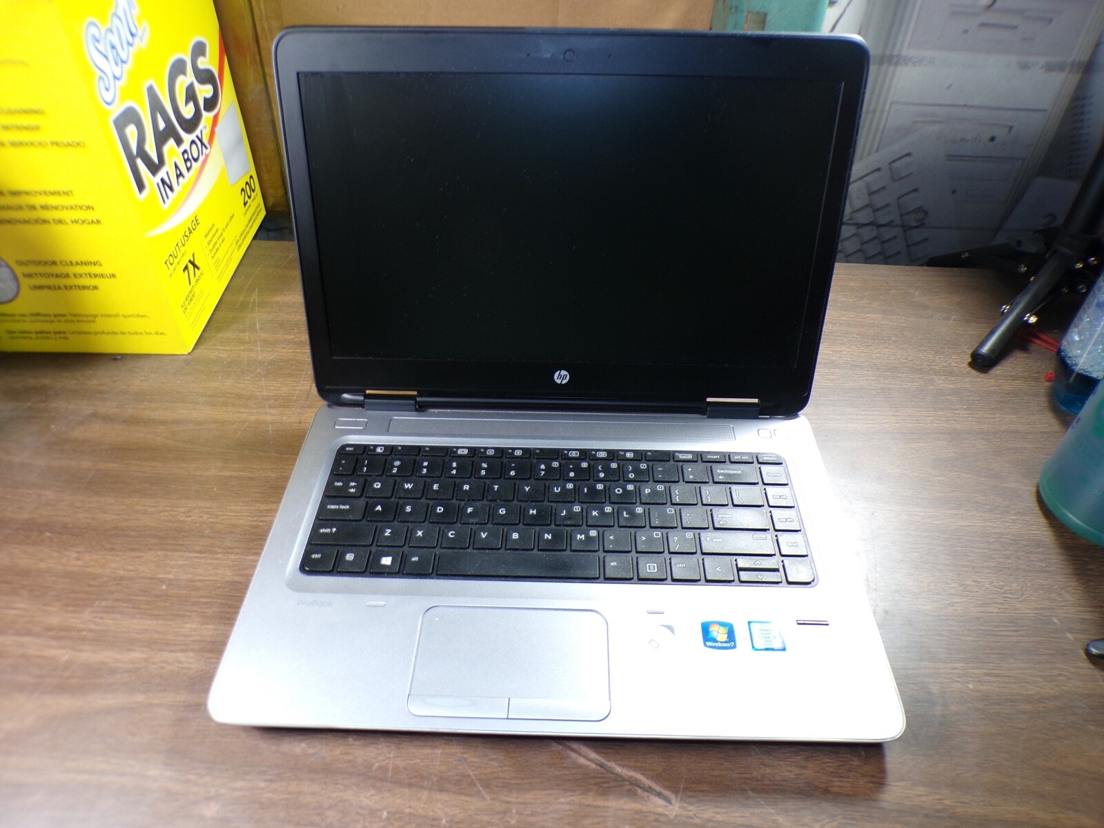 HP PROBOOK 640 G2 INTEL CORE i7-6600U 2.60GHZ 8GB RAM **BIOS L0CKED /NO BATTERY