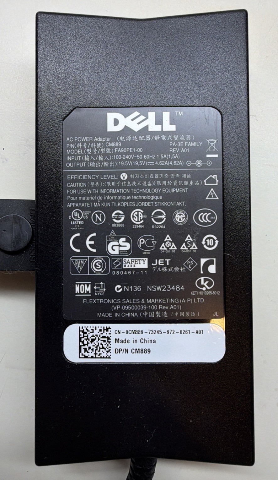 Dell 5424 Rugged Laptop Core i5-8350U 128GB SSD 8GB DDR4 Win 11 Pro PWR