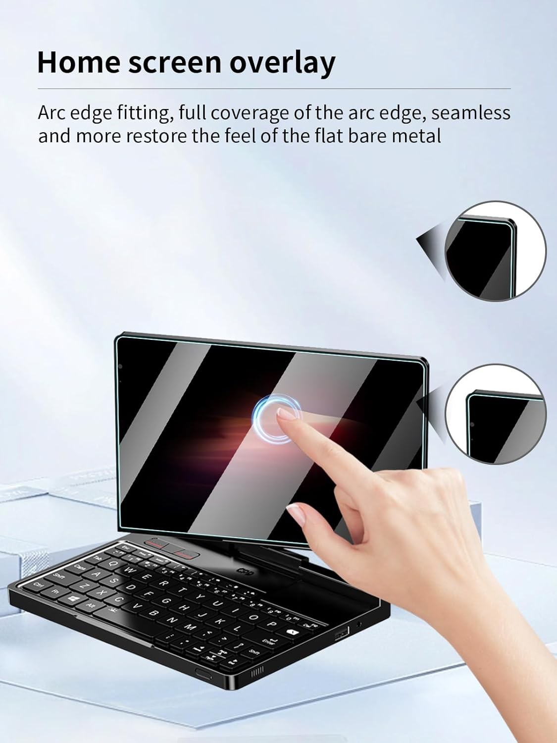 Screen Protector for GPD Pocket 4 8.8-inch Mini Laptop, Anti-Scratch 2 Pack