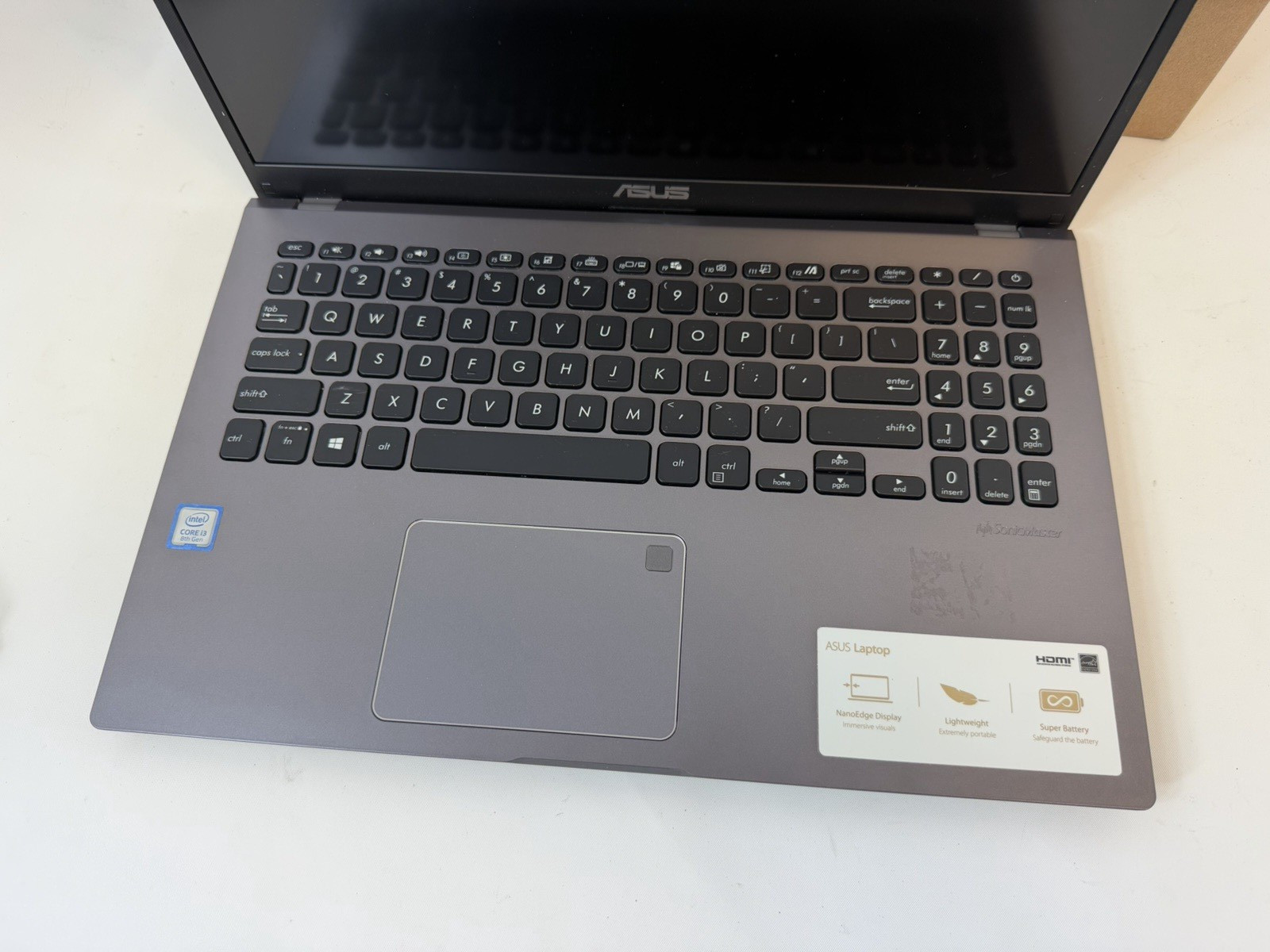 ASUS Vivobook X509FA-RH3 15″ Intel i3-8145U 8GB DDR4 512GB SSD Windows 11 Home