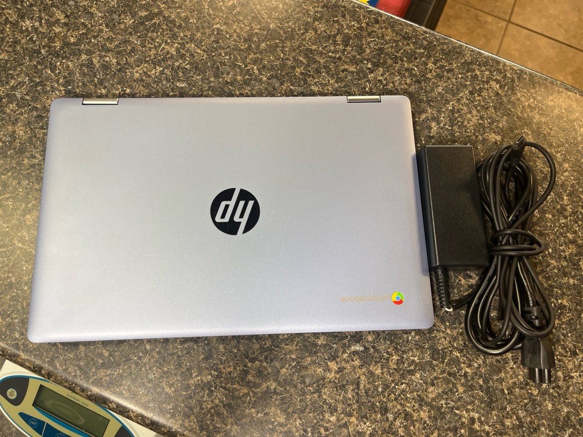 USED HEWLETT PACKARD CHROMEBOOK X360 TOUCHSCREEN LAPTOP 64GB EMMC 4G (QUI003529)