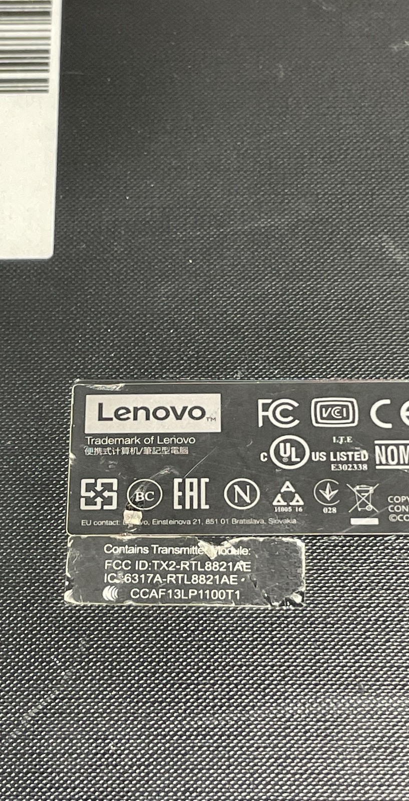 Lenovo IdeaPad 110-15IBR 15.6″ Laptop Intel Processor 80T7 As Is No HDD