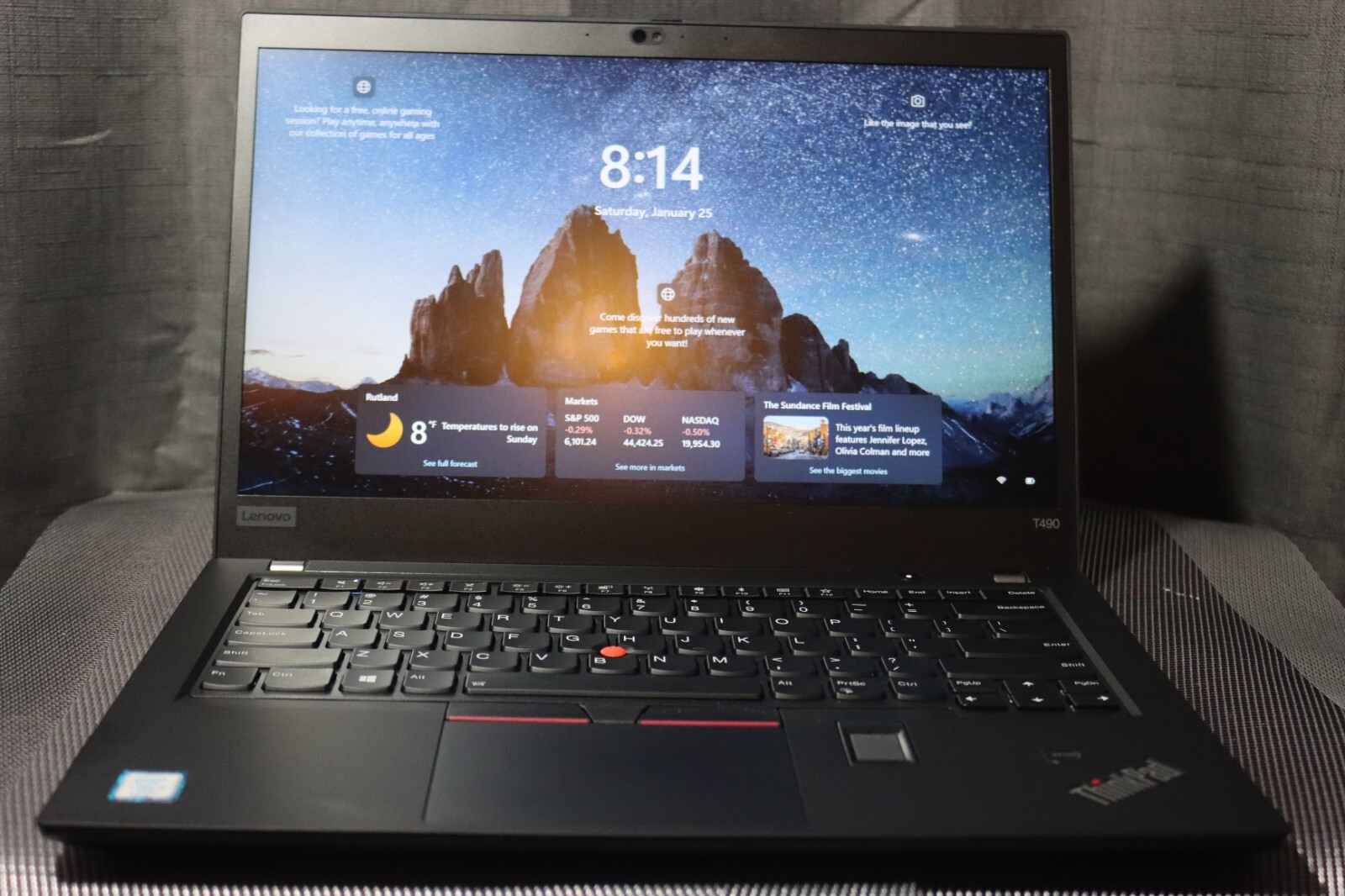 Lenovo Thinkpad T490 14 in (SSD,Intel Core i5 8th Gen.)