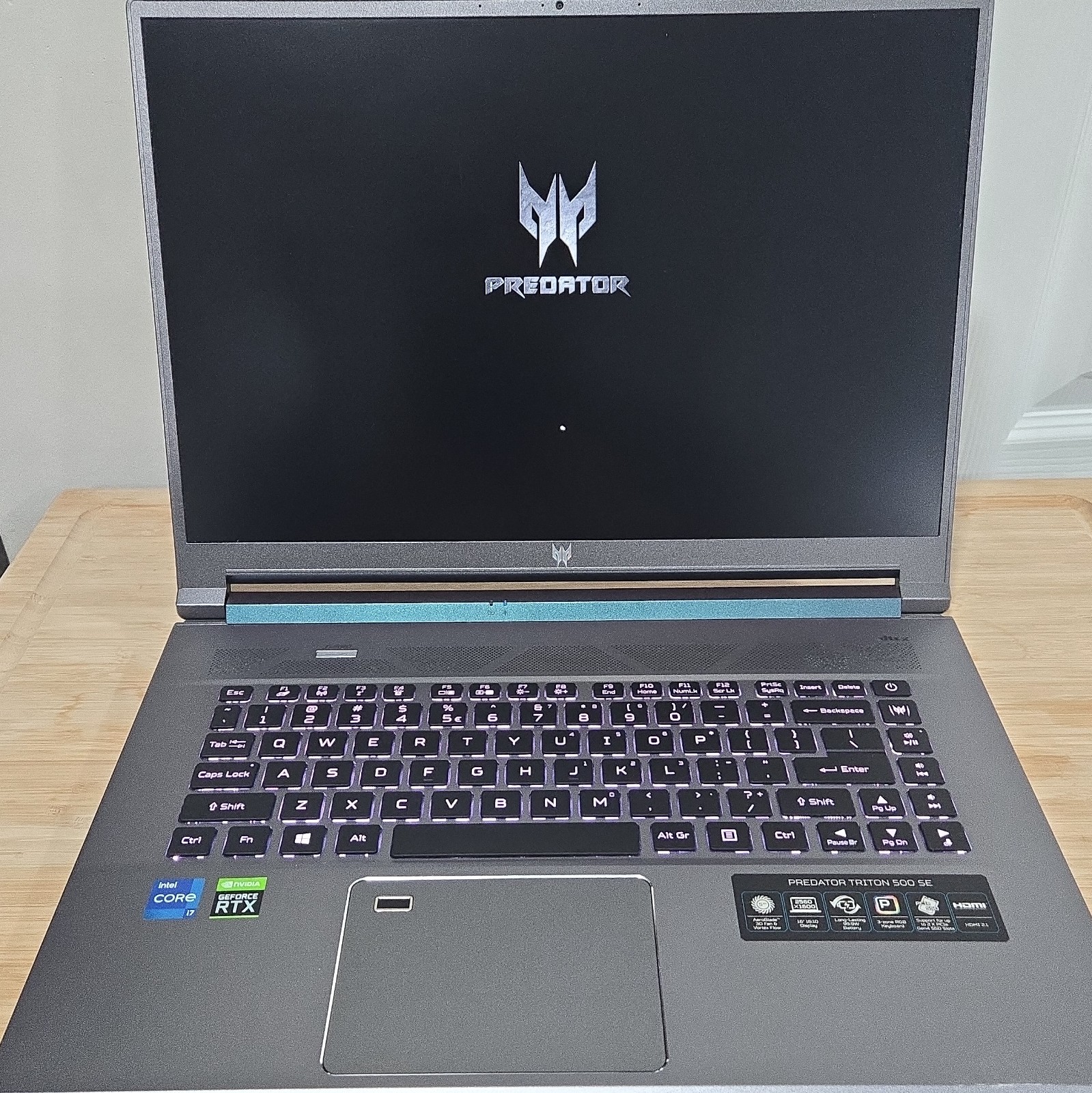 Acer Predator Triton 500 SE 16in i7 16GB 1TB SSD RTX 2560×1600 165Hz