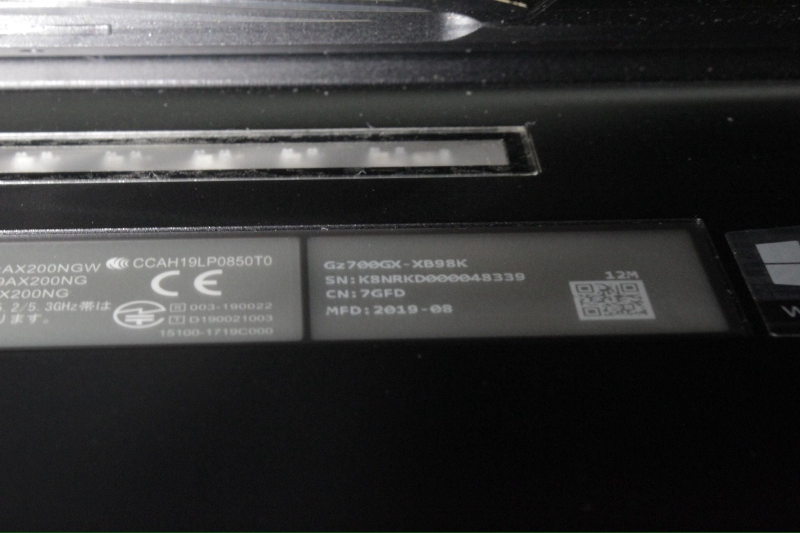 ASUS ROG Mothership GZ700GX Gaming Laptop with i9-9980HK, RTX 2080, and 64GB RAM