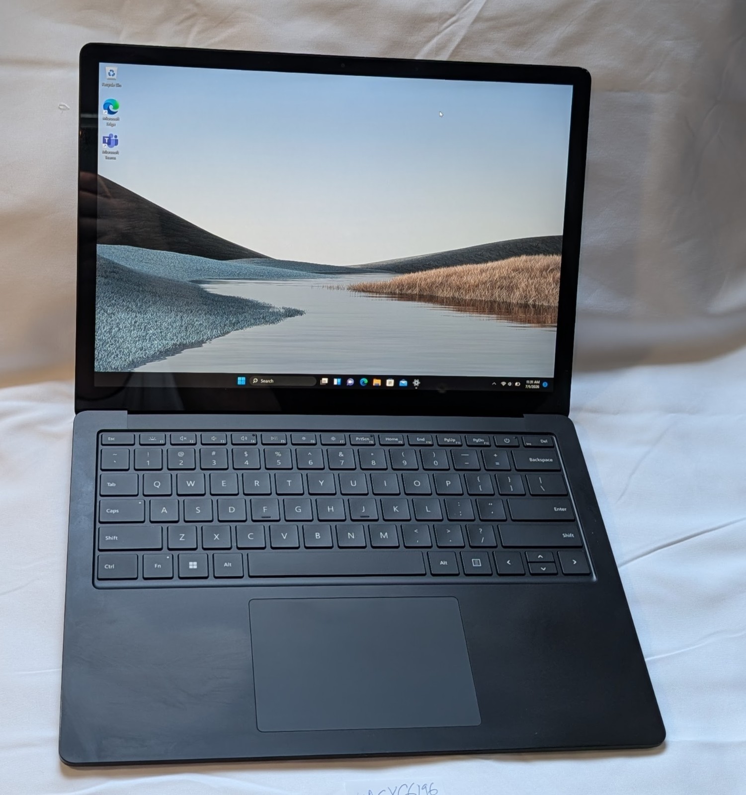 NICE Black Microsoft Surface LAPTOP 3 i7 16GB RAM 13.5 INCH WINDOWS 11 PRO
