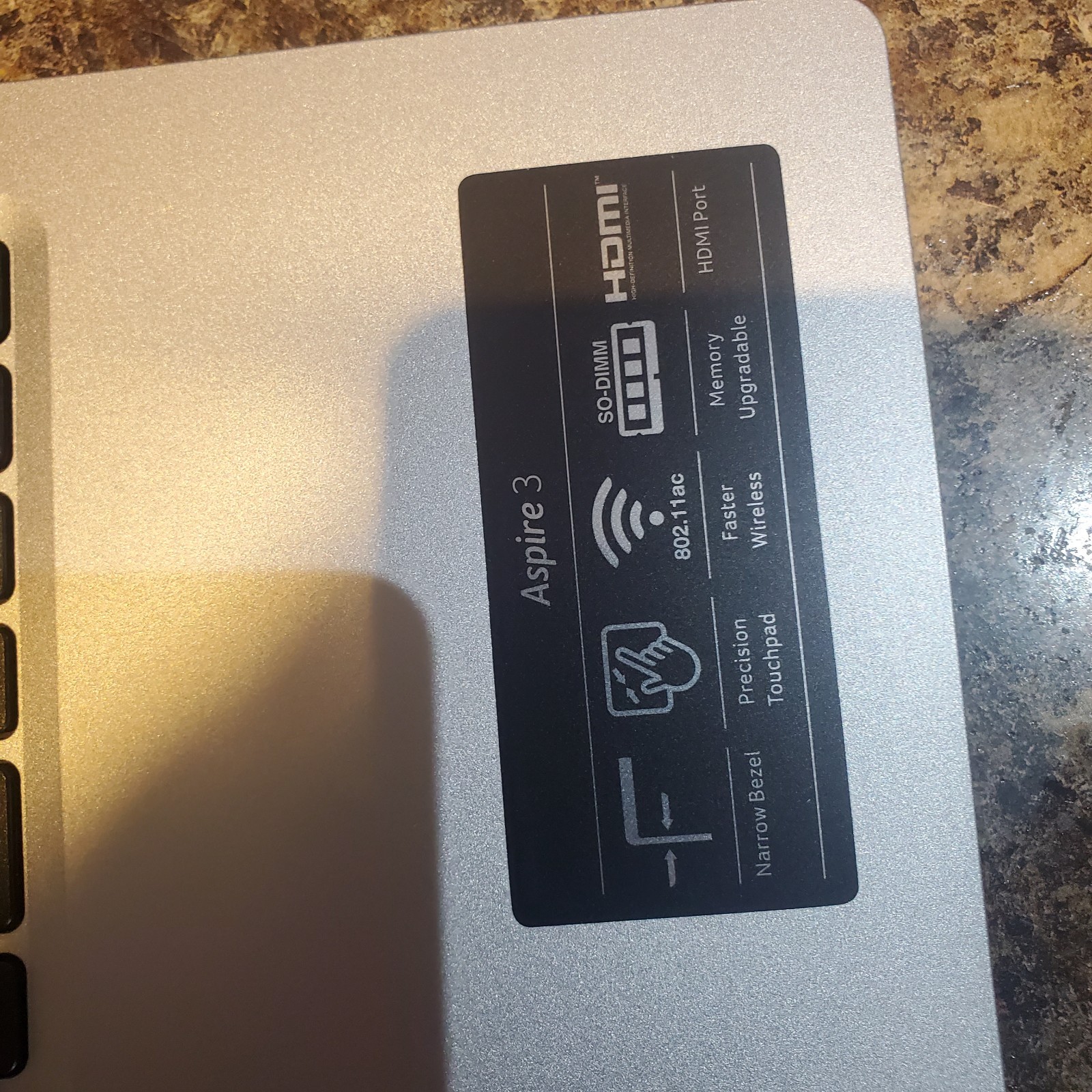 Acer Aspire 3 A315-23 Series 15.6″ (N18Q13) Laptop *FOR PARTS* (Near Mint)