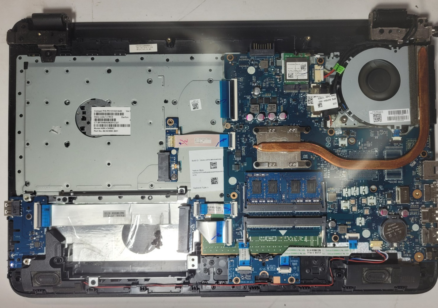 HP model 15-ba009dx w/AMD-A6-7310, 4GB RAM, 15.6″ Laptop for Repair#0361